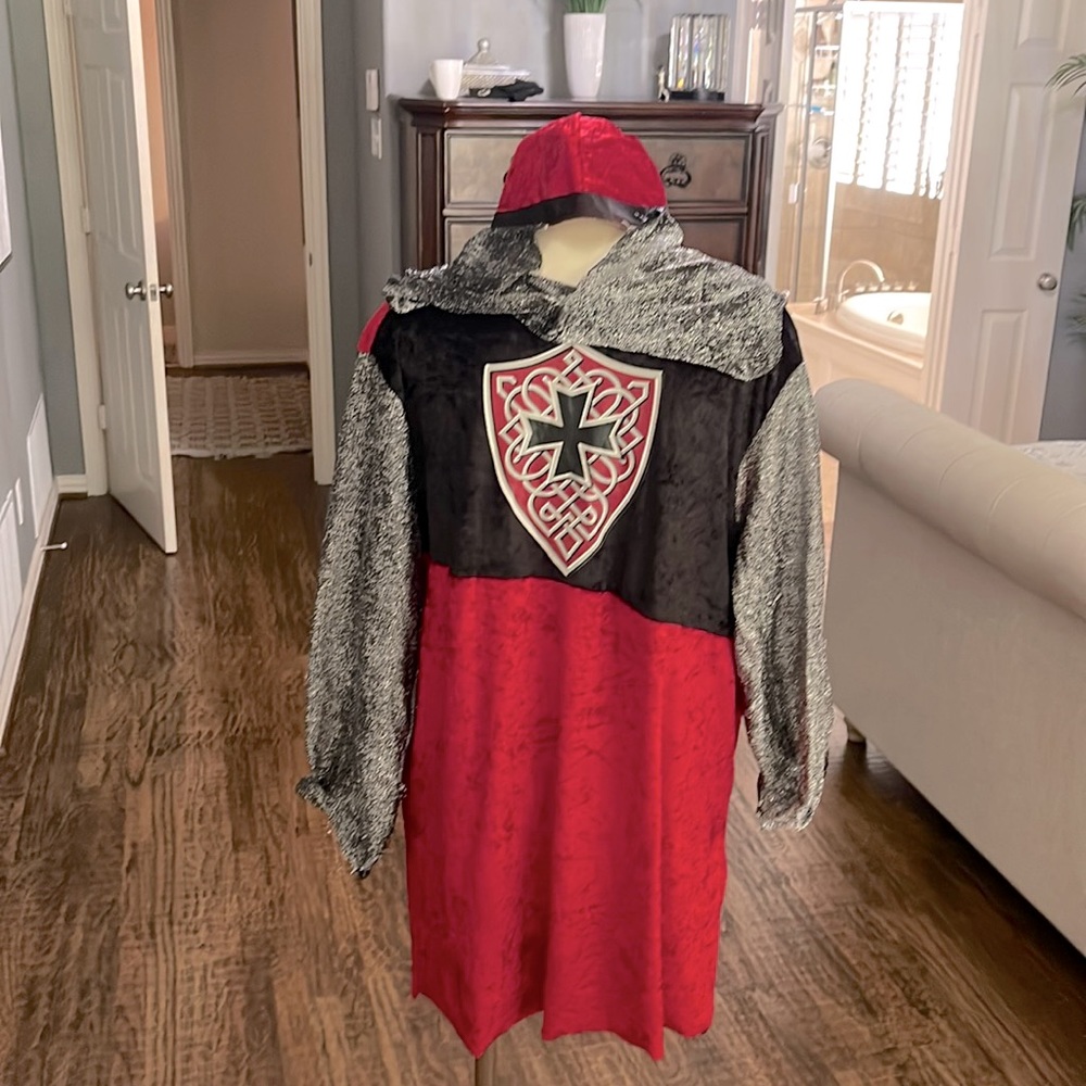 Adult size Halloween crusader costume pants not included